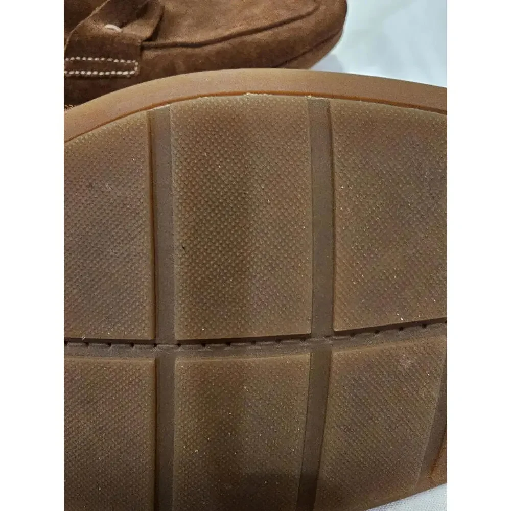 Mephisto Suede Moccasin Penny Driving Loafer Brown‎ Suede US Size 11 Retail $325